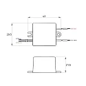 Rutec LED converter, 350mA, 2W-4W, 7-14V, 100-240V AC, static