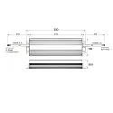 Rutec LED-Power supply unit, 24V, 400W, IP67, WITH PFC ACTIV, 100-240V AC, static