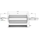 Rutec Outdoor DALI2 DT6 Dimm-Aktor für VARDAflex, 1 Kanal, 1 Adresse, 100-277V AC, sek. 24V DC/300W, 1-100%, PWM