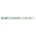 Outdoor LED Strip VARDAflex im Schlauch, IP68, 60 LED/m, 24V, 4.8W/m, dimmbar, mit Zubehör, 3000K 414lm/m 120°