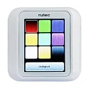 TFT LED RGB+W DMX Touchscreen, mit Alpha Nea Rahmen, 3-30V DC (exkl. BG), weiß, statisch, IP20