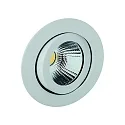 LED Einbaustrahler TALU, IP20, 350mA (exkl. BG), 8W 4000K 735lm 40°, CRi>90, dimmbar, schwenkbar, weiß matt