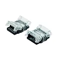 Zubehör für LED Strip VARDAflex RGBW (Breite 1.2cm) - Verbinder-Set PUSH (RU-70500 + RU-70537), IP20, 2-fach, transparent