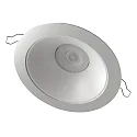 LED Downlight CYRA+ L, IP20, Ø 27cm, 230V, 7/9/14W (multi), DALI dimmbar, starr, weiß RAL9016, 3000K 60°, Reflektor weiß