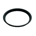 Zubehör für LED Einbaustrahler CORU-50(K) - Haltering für Mattglas oder Wabenfilter, Ø 4.8cm, schwarz