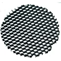 Zubehör für LED Einbaustrahler CORU-50(K) - Entblendungs-Wabenfilter, Ø 4.3cm, Aluminium, schwarz