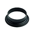 Zubehör für LED Einbaustrahler CORU-50(K) - Abblend-Zylinder für Mattglas oder Wabenfilter, Ø 4.8cm, schwarz