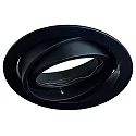 LED Einbaustrahler CORU-80K, IP20, rund, kardanisch, exkl. Leuchtmittel / Fassung / BG, schwarz