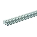 U-Profil UP18/12, für LED Strips bis 1.1cm Breite, Aluminium eloxiert, 200cm