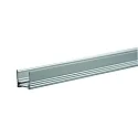 U-Profil TUP18/18, tief, für LED Strips bis 1.1cm Breite, Aluminium eloxiert, 200cm