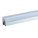 Abdeckung für Unterputz-Profil UP20/11, Polycarbonat (PC), 200cm / 2.7cm, eckig, matt