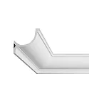 Voutenleiste 10,3x10,3 rund flexibel PU-Schaum-Leiste, 200cm