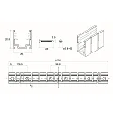 Rutec Projekt profile VARDAFLEX BENDABLE PLATIN SVQ bendable, aluminium