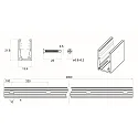 Rutec Projekt mounting profile VARDAFLEX NEON MINI - 2M, aluminium