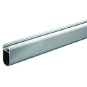 Alu-Kleiderstangenprofil KSP18/34, für Strip bis 1.5cm Breite, Aluminium eloxiert, 200cm