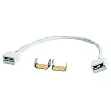 connector VARDAFLEX 8MM...10MM with feed-in option, bendable, white