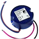 LED Kontstantstrom-Rundkonverter, IP64, 100-240V AC / sek. 350mA, 23-30V, 8-12W, Aktiv PFC, dimmbar