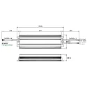 Rutec Projekt Outdoor DALI-2 Dimm-Aktor AC, IP67, 199.2W, DALI-2 DT6, für 24V DC, einfarbig, 1 Adresse, 1 Kanal, adressierbar vom Master