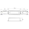 Rutec Projekt LED driver 350MA / 9.1W-14.7W / ACTIVE PFC current constant, switchable, white