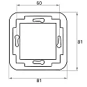 Rutec Projekt TFT LED RGB+W DMX Touchscreen, 1-farbig / Select / RGB(W) / RGBWW / RGB+AW+WW, mit Alpha Nea Rahmen, weiß
