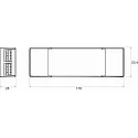 Rutec Projekt DMX 512 Dimm-Aktor, MASTER (Stand-Alone) / SLAVE (DMX), 12V/24V, 240W/480W, 1-4 farbig