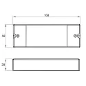 Rutec Projekt Master Funkempfänger RGB, IP20, 12/24V, 288W/576W, 3-Kanal