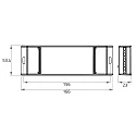 Rutec Projekt LED Dimmer 1-10V 350mA, PWM-Out, 4-Kanal, 1-farbig, 12/24V DC, 4x 4.2-8.4W (pro Kanal), für Poti