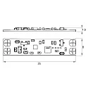 Rutec Projekt Zubehör für LED Strips VARDAflex - Magnetschalter-CV, IP20, statisch, 12-24V DC, 36-72W, schaltbar
