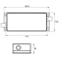 Rutec Projekt Outdoor DALI-2 Push Dimm-Aktor DC IP67 DALI-2 DT6 für 12/24V mehrfarbig