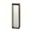 LED Akku-Solar-Stehleuchte KLEWE RADIA MOON MAXI, IP65, 50cm, mit Sensor, 2.2W 3000K 152lm, 3-step dimmbar, graphitgrau