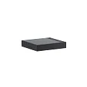 LED Akku-Solar-Wandleuchte KLEWE ALA WALL, IP65, mit Sensor, 2.2W 3000K 202lm, 3-step dimmbar, graphitgrau