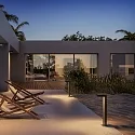 SIGOR LED Akku-Solar-Stehleuchte KLEWE ALA GROUND MAXI, IP65, 65cm, mit Sensor, 2.2W 3000K 173lm, 3-step dimmbar, graphitgrau
