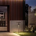 SIGOR LED Akku-Solarleuchte KLEWE PLANET B, IP65, 100 / 120 / 160cm, mit Sensor, 3.2W 3000K 205lm, 3-step dimmbar, graphitgrau
