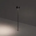 LED Akku-Solar-Wegeleuchte KLEWE SUNDRESS, IP65, mit Sensor + Zusatz-Spot, 4.4W 3000K 427lm, 3-step dimmbar, graphitgrau