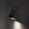 SIGOR battery solar lamp ECOSTEP WALL with sensor IP65, graphite grey