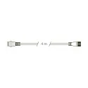 Kabel für KLEWE Solar-Ladestation ELEKTRON, mit IP68 Verbunidungsstecker, 400cm