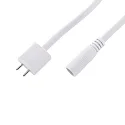 LUXI LINK Zuleitung zur direkten Stromeinspeisung für Festinstallation ohne Schalter, Länge 50cm, Weiß