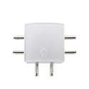 LUXI LINK T-Verbinder, Weiß