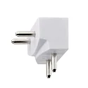 LUXI LINK 90° Eck-Verbinder für Möbeleinbau, Weiß