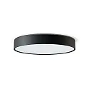 LED Aufbauleuchte DISC Ø 45cm, 120°, 17/22/30W, 3000/4000K, IP20, Ra90, schwarz