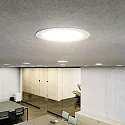 SIGOR LED Einbauleuchte FLED DOWNLIGHT SLIM, IP20, Ø 11.5cm, 6W 3000/4000/5000K (CCT Switch) 525lm 120°, CRi >90, schaltbar, weiß