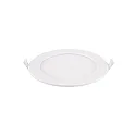 LED Einbauleuchte FLED DOWNLIGHT SLIM, IP20, Ø 17cm, 12W 3000/4000/5000K (CCT Switch) 1190lm 120°, CRi >90, schaltbar, weiß