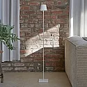 LED Akku-Stehleuchte NUINDIE, 120cm, 2,2W, Flex-Mood, 2200K/2700K, IP54, 168/197lm, Ra85, dimmbar, rund, graphitgrau