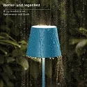 LED Akku-Tischleuchte NUINDIE, IP54, 2.2W 2200K/2700K (Flex-Mood) 168/197lm, rund, dimmbar