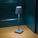 LED Akku-Tischleuchte NUINDIE, IP54, 2.2W 2200K/2700K (Flex-Mood) 168/197lm, rund, dimmbar
