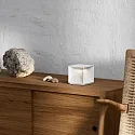 SIGOR battery table lamp NUTALIS 10X10CM cube shape, CCT Switch, with touch dimmer, with charger IP54, snow white dimmable
