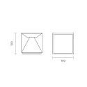 SIGOR LED-Akku-Tischleuchte NUTALIS, IP54, 2.8W 2200/2700K (FlexMood) 130lm, Easy-Connect, dimmbar, nachtschwarz