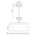 SIGOR LED-Akku Tischleuchte FACETTA, 3er Set + Kontakt-Ladestation + USB-C, IP44, 1.3W 2200K/2700K (FlexMood), dimmbar, dünenbeige