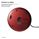 SIGOR LED Akku-Glasleuchte NUMOTION, IP54, 2.2W 2200/2700K (Flex-Mood) 140/160lm, mit Touch-Dimmer, kirschrot / Rauch