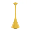 battery table lamp NUDROP CCT Switch, with touch dimmer IP54, sunny yellow dimmable